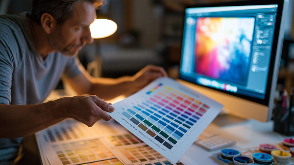 Da tela para o papel: por que as cores do arquivo raramente saem como você imagina