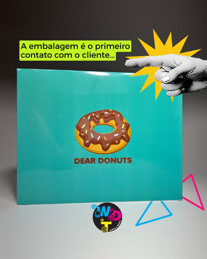 A embalagem é o primeiro contato com o cliente